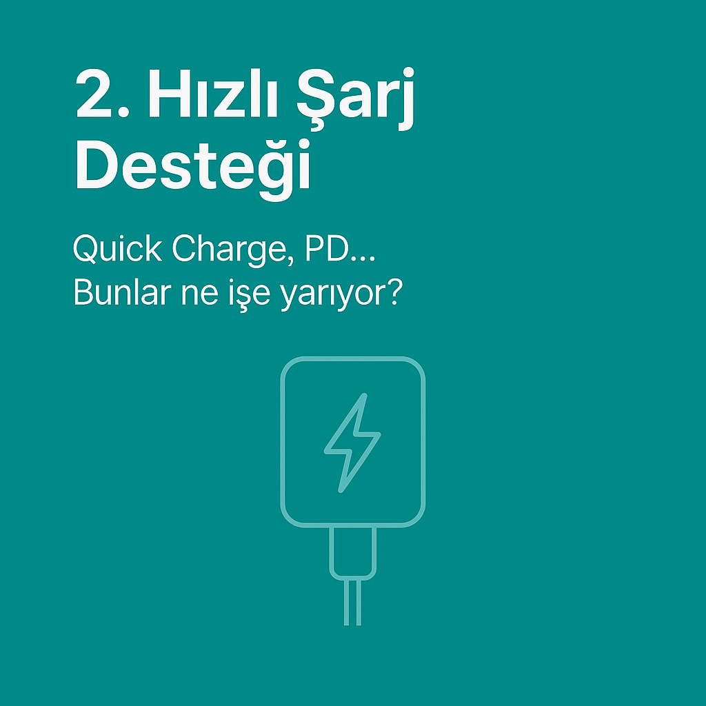 Akıllı Telefonlarda Hızlı Şarj Teknolojilerinin Önemi resim